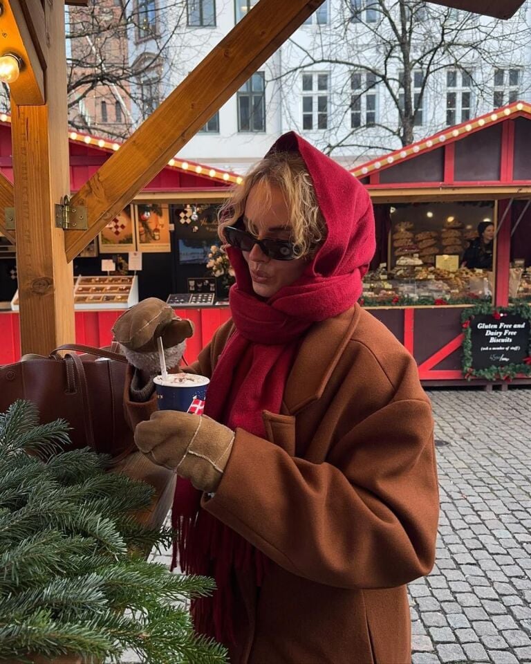 Kırmızı Atkı Yumuşak Dokulu Omuz Şalı