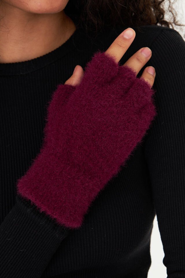 Peluş Yumuşak Dokulu Eldiven