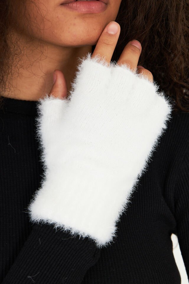 Peluş Yumuşak Dokulu Eldiven