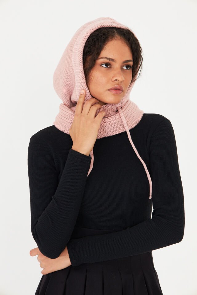 Triko Örgü Balaclava Bere Şapka
