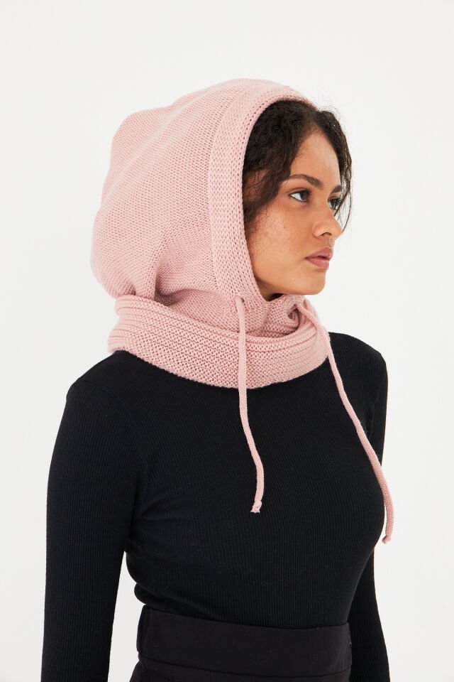 Triko Örgü Balaclava Bere Şapka